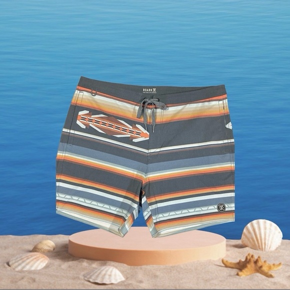 Roark Chiller Boardshorts 36w NWOT - Picture 1 of 9